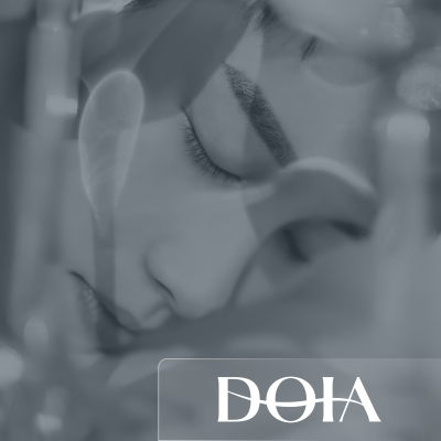 Fotografía de portada, rostro de mujer bella
